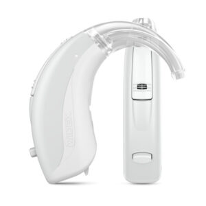 Widex-EVOKE-FM-Double-Pearl-white-White-With-hook-Hearing-aid-With-shadow
